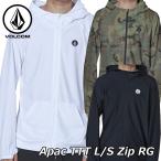 ショッピングボルコム volcom ボルコム メンズ ラッシュガード 【Apac TTT L/S Zip RG】 Japan長袖 XIP フード N03119G0  【返品種別OUTLET】