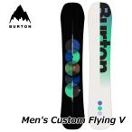 24-25 BURTON バートン スノーボード Men's メンズ 【Custom Flying V 】 Snowboard カスタム  【日本正規品】ship1【返品種別OUTLET】