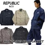 ショッピングoutlet 24-25 REPUBLIC＆CO リパブリック SNOW WEAR ウエアー スノーボード  HUNTAING COAT JACKET ハンティング   ship1【返品種別OUTLET】