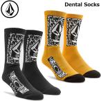 ボルコム VOLCOM 靴下 ソックス 2024秋冬  Dental Socks クルー  D6342401
