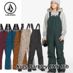 24-25 VOLCOM Volcom одежда для сноуборда - Kids BARKLEY INS BIB OVERALL PANTS брюки [ Япония стандартный товар ] ship1[ возвращенный товар вид другой OUTLET]