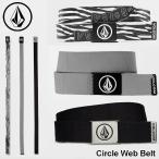 ボルコム VOLCOM ベルト 2024春夏  Circle Web Belt ウェブベルト  D5932102