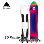 24-25 BURTON バートン スノーボード Unisex 3D Family Tree Channel Surfer Board チャンネルサーファー 【日本正規品】ship1【返品種別OUTLET】