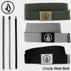 ボルコム VOLCOM ウェブ ベルト 2024秋冬 Circle Web Belt D5932102 ship1