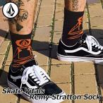 ボルコム VOLCOM 靴下 ソックス 2024秋冬 SKATE VITALS REMY S SOCK クルー D6332400