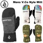 ショッピングボルコム 24-25 VOLCOM ボルコム グローブ スノーボード  Mens V.Co Nyle Mitt J6852509 ミット ミトン  日本正規品 ship1