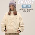 6KNOT シックスノット スノボ ウェアー レディース 25-26  BRIGHT PANEL JACKET 6K2503 ジャケット   ship1【返品種別OUTLET】