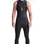 2XU P:1 MW4992C スリーブレス ウエットスーツ Mens ロングジョン 袖無し トライアスロン OWS 2024モデル 残り僅か