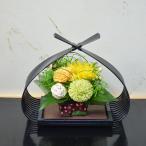 プリザーブドフラワー和風菜月フラワ...