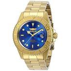 【送料無料】Invicta Men's Pro Diver Quartz Watch with Stainless Steel Strap, Gold, 22 (