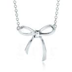 ティファニー TIFFANY ネックレス リボン ペンダント (ミニ) ギフト プレゼント 白リボンラッピング済み