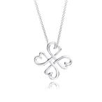ティファニー TIFFANY ネックレス ラビング ハート ペンダント(クローバー)