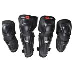 バイク ウェア GHOST CLAW プロテクター ４点セット膝 バイクウェア 肘用 転倒防護 膝当て
