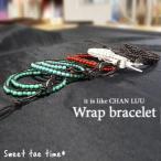 Yahoo! Yahoo!ショッピング(ヤフー ショッピング)パワーストーン ブレスレット アクセサリー ラップブレスレット ユニセックス ラップ ブレス 2連タイプ メール便送料無料