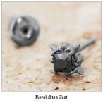 Yahoo! Yahoo!ショッピング(ヤフー ショッピング)ピアス メンズ ロイヤルスタッグゼスト Royal Stag Zest ブラックキュービックジルコニア シルバー ファッション アクセサリー 片耳 SP25-020