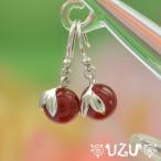 Yahoo! Yahoo!ショッピング(ヤフー ショッピング)ウズ UZU ピアス レディース アクセサリー PI_58 シルバー925 レッドアゲート