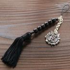 戦国武将 ストラップ アクセサリー 毘沙門天  上杉謙信 天然石 シルバー925