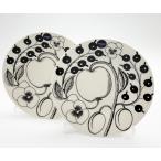 アラビア 食器 ブランドギフトボックス入り アラビアパラティッシブラック16.5ｃｍプレートペア アラビア 食器