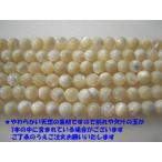 天然石6mm a0656 マザーオブパール 約38-40cm