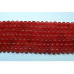 Yahoo! Yahoo!ショッピング(ヤフー ショッピング)天然石4.5mm half-a0424 ローズジェド（着色）半連 約18-20cm 【閉店セール】
