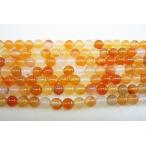 Yahoo! Yahoo!ショッピング(ヤフー ショッピング)天然石6.5mm half-a0673 ミックスカーネリアン 半連 約18-20cm 【閉店セール】