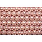 Yahoo! Yahoo!ショッピング(ヤフー ショッピング)樹脂パール ローズ 3mm 約32cm 約106粒  3-108【閉店セール】