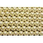 Yahoo! Yahoo!ショッピング(ヤフー ショッピング)樹脂パール ベージュ 3mm 約32cm 約106粒  3-5【閉店セール】