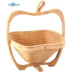 TOSSDICE トスダイス バンブーバスケット FOLDING BAMBOO BASKET APPLE かご 鍋敷き リンゴ インテリア 雑貨 キッチン