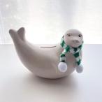 PALASET　アザラシ貯金箱 マフラー付　【2025年冬限定アイテム】