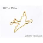 Yahoo! Yahoo!ショッピング(ヤフー ショッピング)コネクター　飛ぶ鳥　ゴールド　23mm×27mm