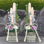 門松(企業・店舗様用) 本格 1.4m コモ 一対 大型 販売 玄関 置物 140cm 松 竹 造花 しめ縄 手作り 通販 お正月飾り オフィス 会社 店 1対 本格