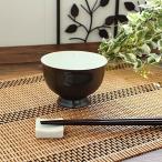 強化磁器鉄釉高台碗