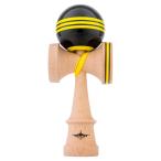 ke. шар KENDAMA USA Kaizen Kendama jet Shape Triple полоса черный | желтый JET336 улучшение Triple Stripe Jet Shape Black &amp; Yellow