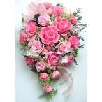 プリザーブドフラワー壁掛け【豪華！バラたっぷりキャスケード型壁掛けアレンジ】送料無料/開店祝い/新築祝い/ブーケ風壁掛け/リース