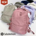ルルレモン lululemon New Crew Backpack 22L バックパック ニュークルー リュックサック バッグ 学生 大容量 軽い ブラック ホワイト メンズ レディース