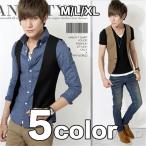 ジレベスト メンズ ジレメンズ スーツベスト チョッキ スーツ地 お兄系ジレ チェック テーラードベスト フォーマル ビジネス レギュラー