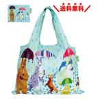 Yahoo! Yahoo!ショッピング(ヤフー ショッピング)プレーリードッグ エコバッグ 【Rainy days】 大容量 2WAY 折りたたみ マチ付き ショッピングバッッグ  おしゃれ 可愛い メール便無料