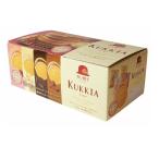 赤い帽子 Kukkia クッキー ゴーフレット 60枚入 コストコ COSTCO 4種類入 ( ダークチョコ ミルクチョコ ストロベリーチョコ ホワイトチョコ ）  バレンタイン