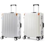 スイスミリタリー スーツケース コストコ キャリーケース プレミアム Cタイプ 64L 二重TSAロック 丈夫 軽量 66x44x28cm 旅行 出張 宿泊  [ シルバー ホワイト ]