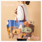 エコバッグ　カルディ 伝説柄 ショッピングバッグ トートバッグ　1枚 大サイズ ポリプロピレン  KALDI　マイバッグ 最大荷重25kg  セール ポイント利用 お試し