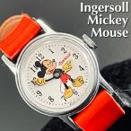 【美品★絶好調】インガーソル◎Ingersollミッキーマウス1950sオールドディズニー手巻きアンティーク中古キッズ腕時計ヴィンテージ(3)