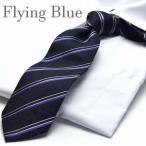  галстук FLYING BLUE flying голубой шелк (100%) flb-131 отметка использование 