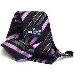  галстук Jaguar do удобно галстук одним движением HUGO VALENTINOhyu-go Valentino 8cm ширина hwa-10-e розовый отметка использование 