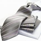  галстук свадьба silver gray pa- Tey - подарок подарок день св. Валентина сделано в Японии /MICHIKO LONDON Michiko London mht-15b