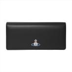 Vivienne Westwood ヴィヴィアンウエストウッド NAPPA CLASSIC CREDIT CARD WALLET 51040027-L001L-PF 二つ折り長財布(小銭ガマ口) N403 BLACK