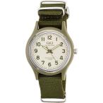 Q&amp;Q Citizen часы lCITIZEN WATCH Q&amp;Q солнечный источник питания наручные часы хаки E05A-006VK