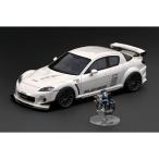 IG3174 1/18 Mazda RX-8 (SE3P) RE Amemiya Pearl White With Engine ミニカー 完成品 IGモデル ティーケー・カンパニー IG3174 新製品予約