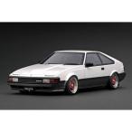 あすつく 1/18 Toyota セリカ XX 2800GT (A60) White/Gun Metallic ミニカー 完成品 IGモデル ティーケー・カンパニー IG3536