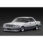 イグニッションモデル 1/18 トヨタ クラウン ロイヤルサルーンG (130) パールホワイト/シルバー ティーケー・カンパニー IG3732 新製品予約