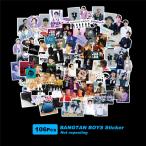 BTSグッズ BTSシール 106枚 シールセット 防弾少年団 BTS全員 スティッカー バンタン 手帳 KPOP アイドル 写真 応援グッズ ビーティエス ステッカー ARMY